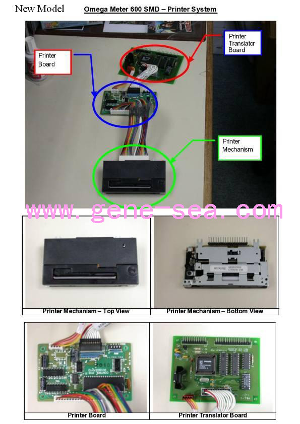 SCS OMEGAMETER 600SMD 专用打印机 SN:723447